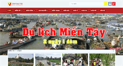 Desktop Screenshot of dulichthoidaiviet.com